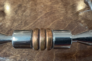 BAR H EQUINE 5 In Curb Bit Stainless Steel |Horse Bits | Bit for horse